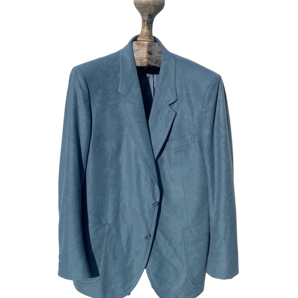 Vintage faux suede blazer